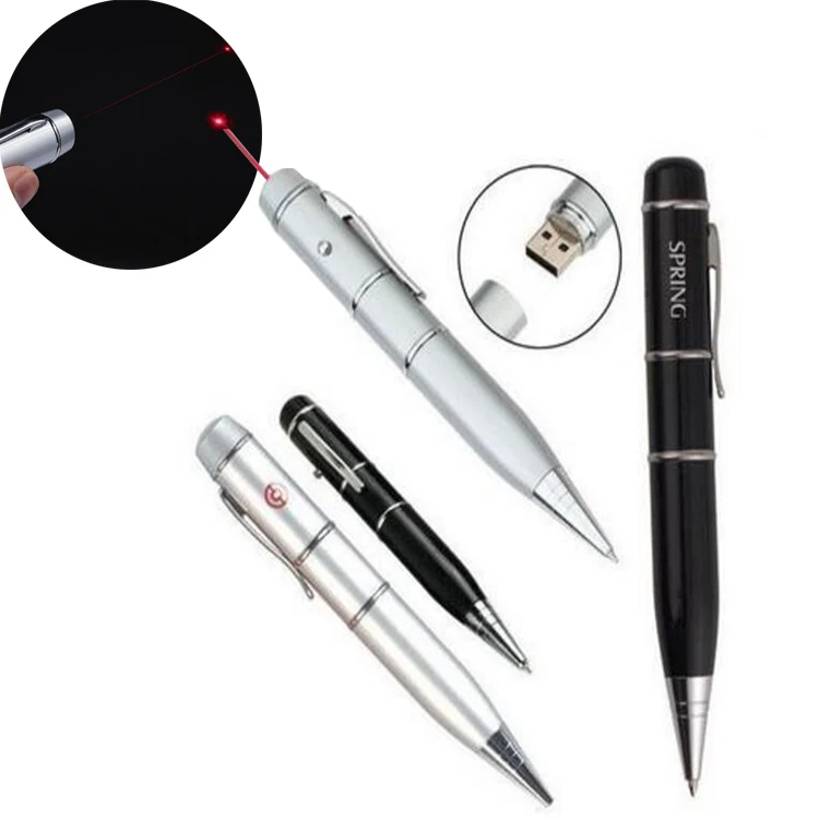 Free sample laser pointer usb pen drive wholesale china with customized logo 1gb 2gb 4gb 8gb 16gb 32gb 64gb 128gb