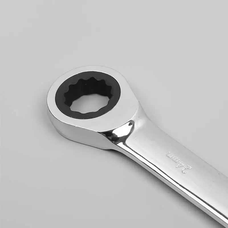 Chrome plated Socket double end Ratcheting Spanner Ratchet Wrench