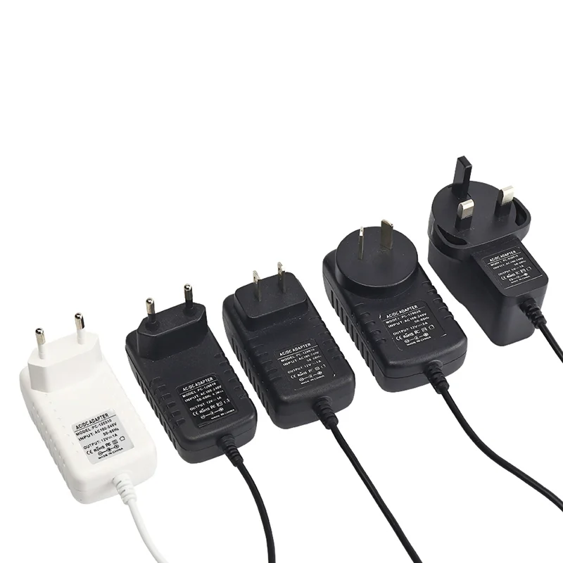 ETL CB CE FCC PSE Wall Charger 5V 6V 9V 12V 15V 20V 24V Switching Power Adaptor Supply 0.5A 1A 2A 3A AC DC Power Adapter
