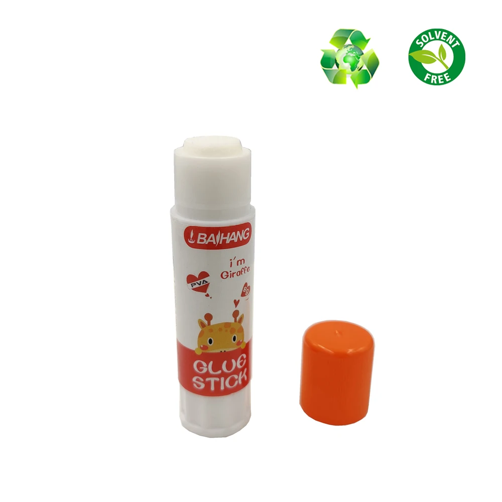 Customized print stationery students useful school supplies non-toxic pva glue stick 8g White Glue Sticks for children