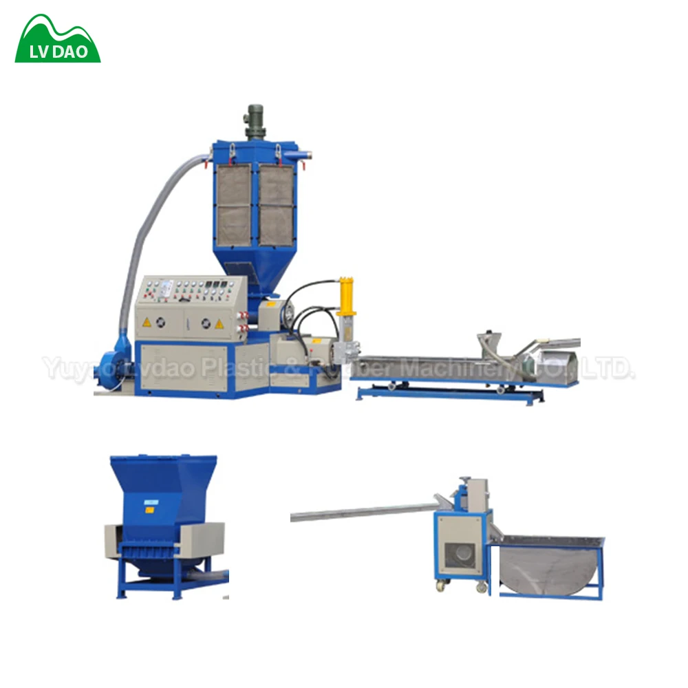 
Greatly efficiency small plastic recycling machine 