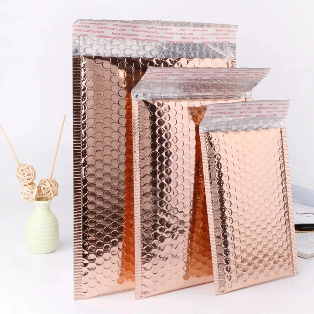 Shanghai Tianyu Packaging Custom Bubble Mailing Bags Aluminum Padded Shipping Envelopes Poly Bubble Mailer Printing Courier Bags