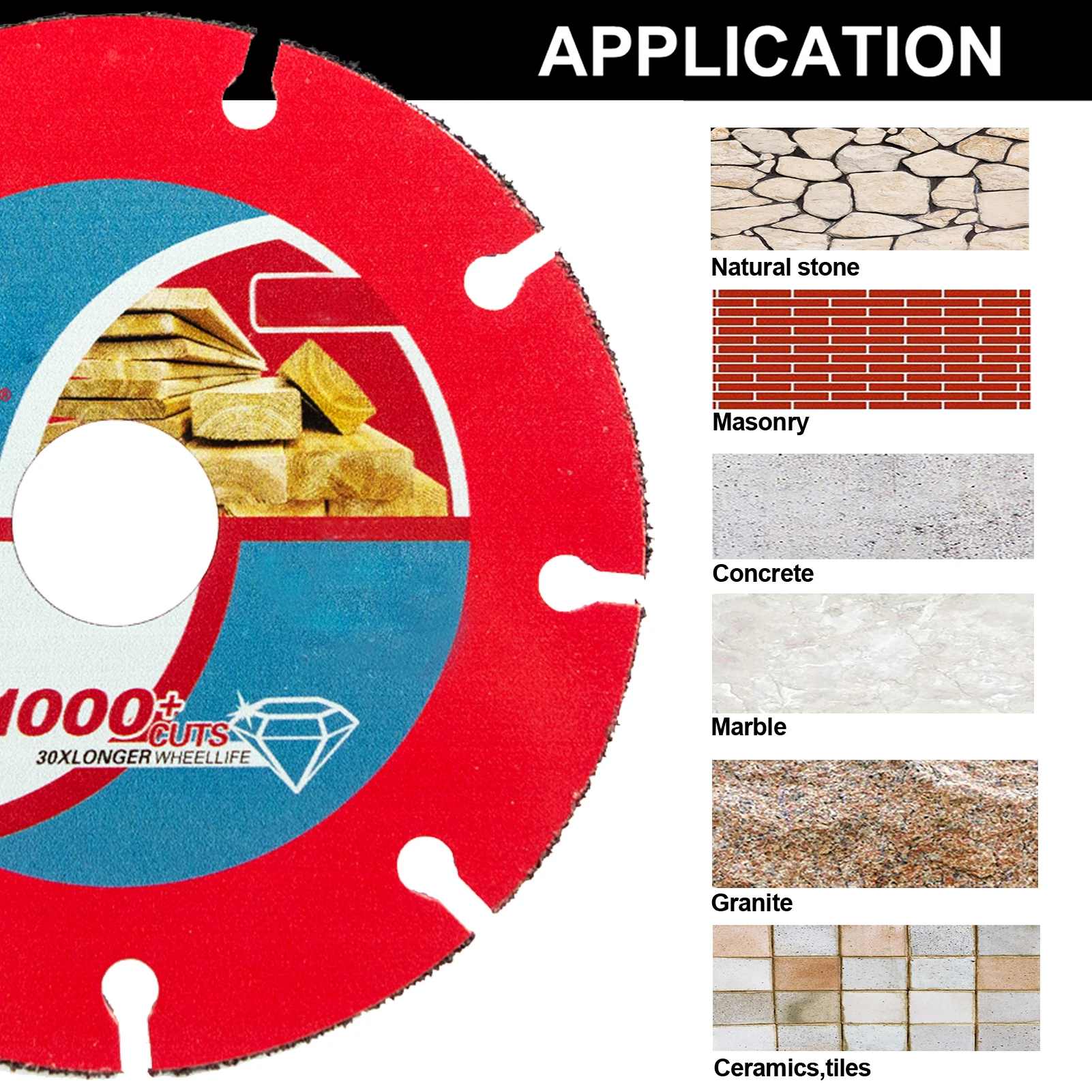 Cold-pressed Segmented Diamond Cutting Marble Saw Blade