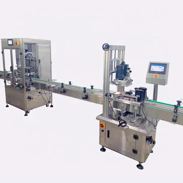Automatic liquid shampoo bear oil juice water filling and capping machine