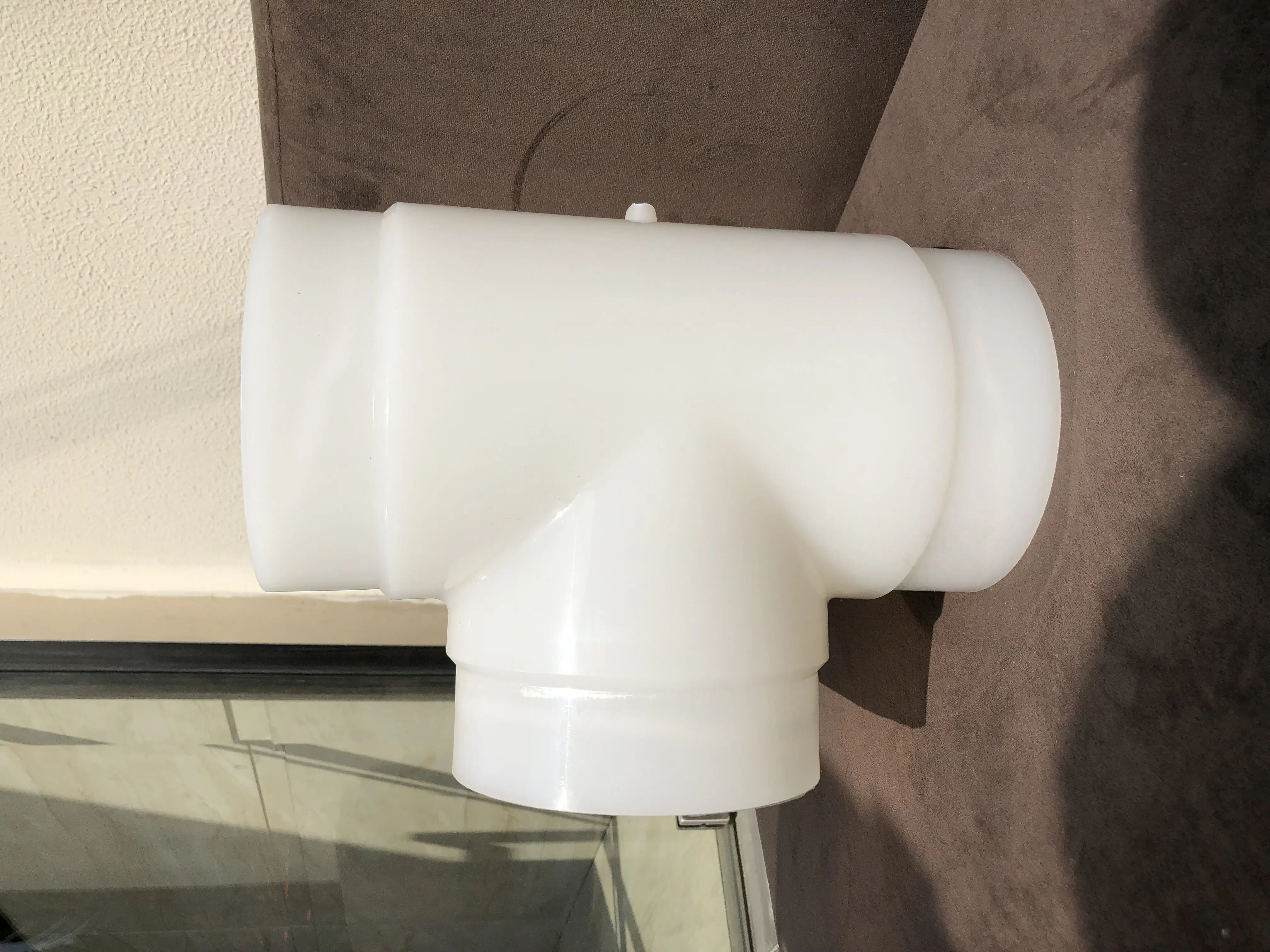 High Quality Full Plastic PVDF Pipe Fittings PVDF  Equal Tee  for Chemical Industry and Water Treatment Pvdf Pipe