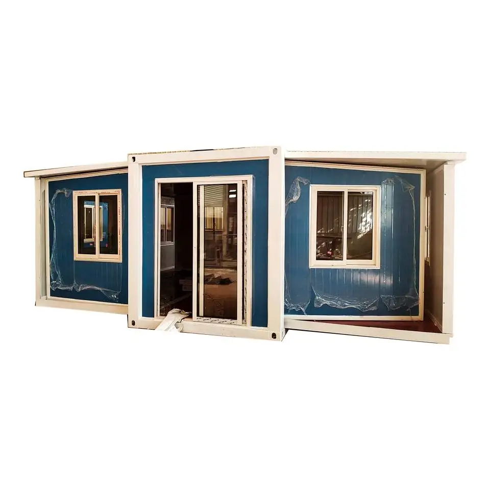 Factory discounted prices for foldable cabin containers, home installation of prefabricated foldable container houses