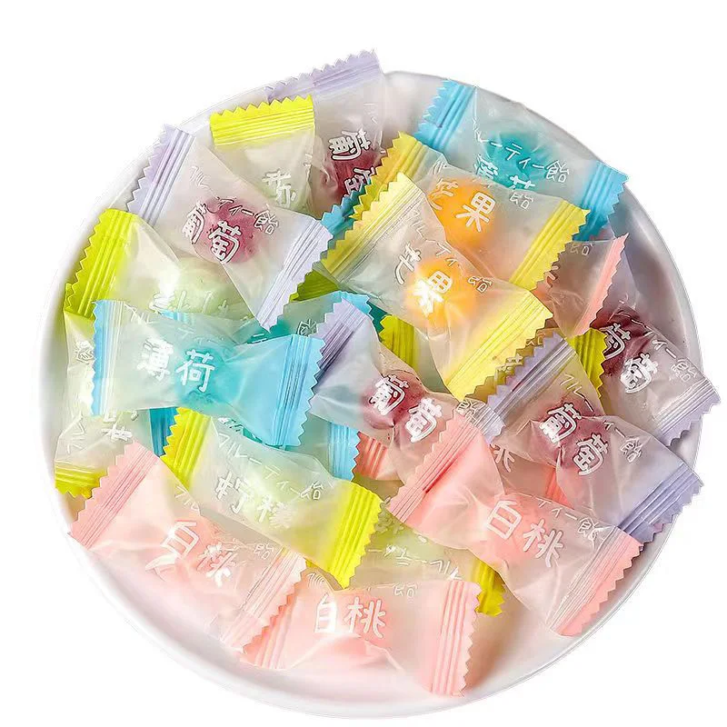 High quality bulk fruit hard candy can be customized packaging