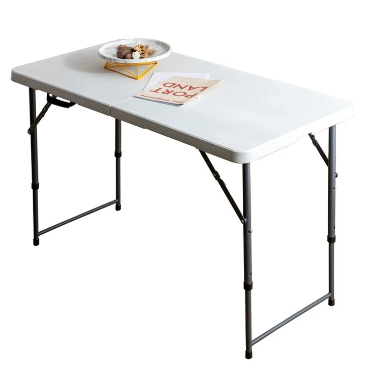 Outdoor Foldable table Adjustable Laptop Event Kids and Adult Portable Camping Table Plastic Party Wedding Table and Chair Set