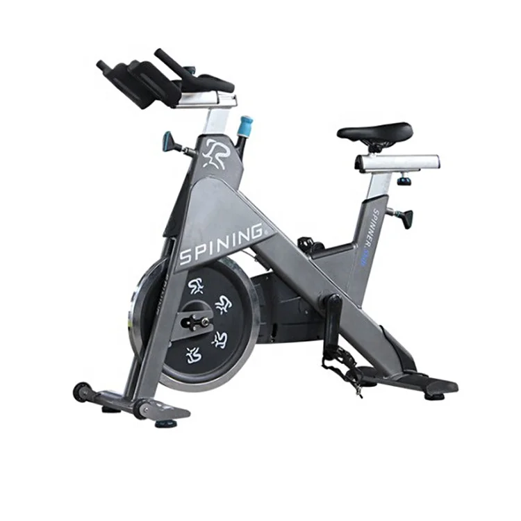commercial gym fitness bike with belt transmission 18kg flywheel spin bike cycle indoor cardio exercise fit spinning bike