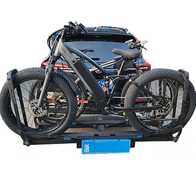 wholesale swing away platform hitch 2  electric e-bike bicycle folding platform backstage bike ski rack carrier for cars