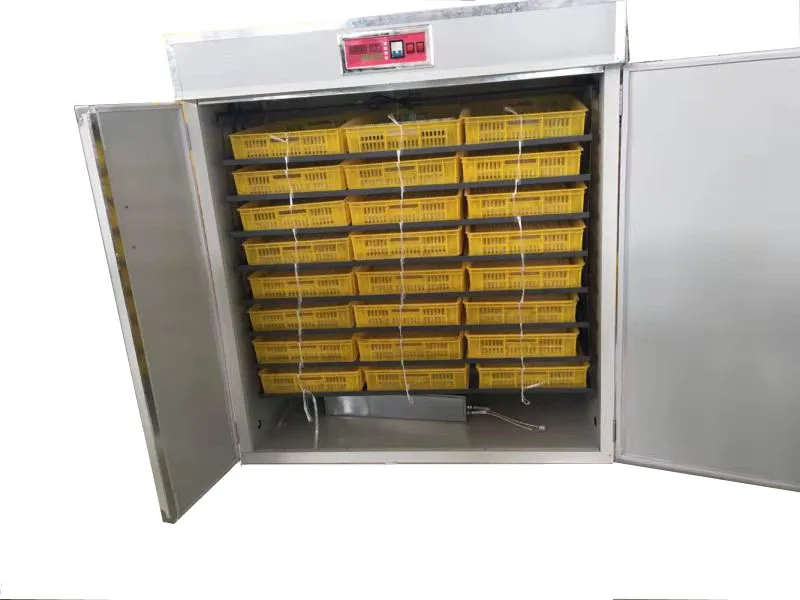 New design high quality cheap full automatic controlling chicken egg incubator with CE