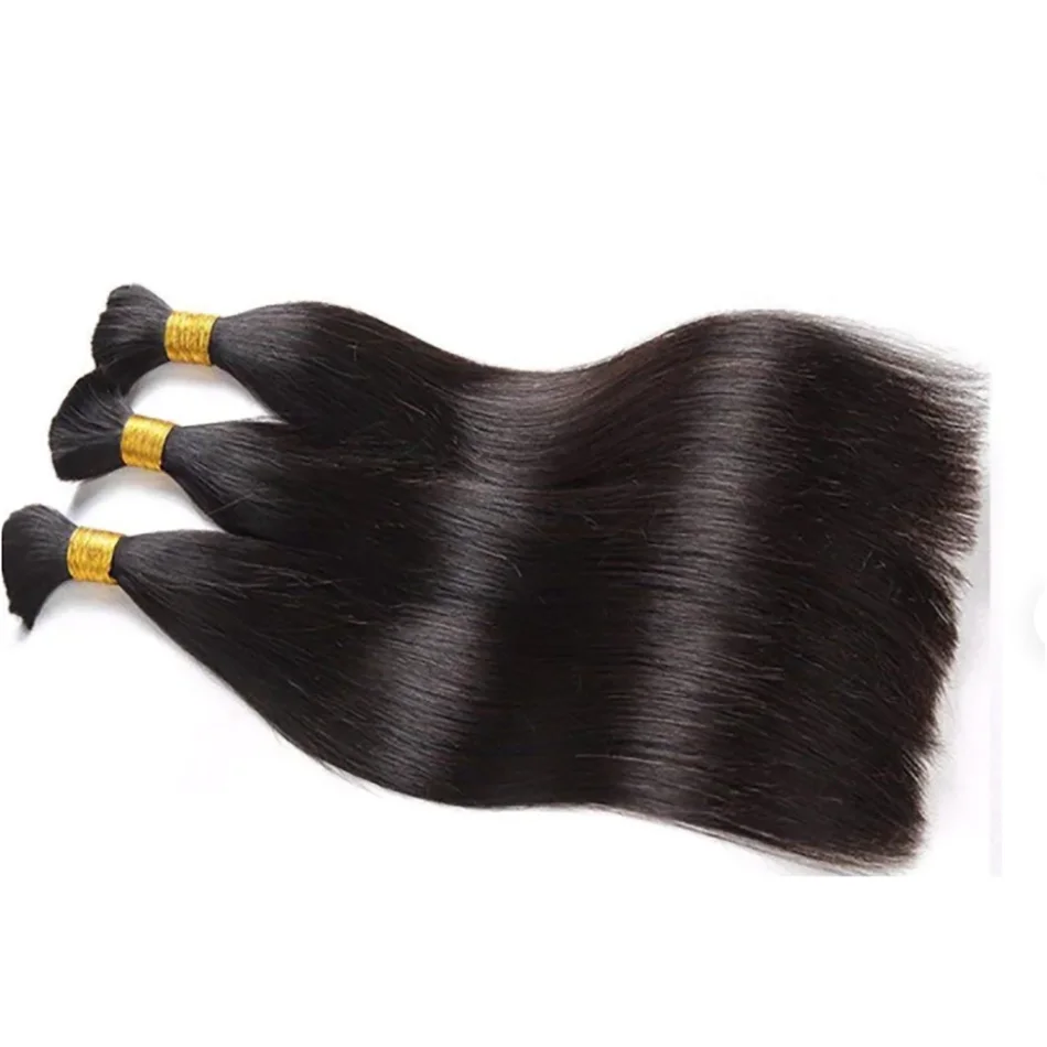 Virgin Brazilian Bundles Vendors Human Bulk Hair for Braiding Curly No Weft Afro Kinky Human Braiding Hair in Bulk