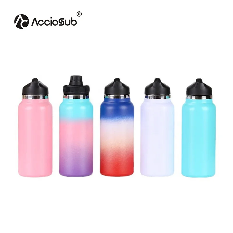 High Capacity Space Kettle Outdoor Portable Travel Mountaineering Bottle Tumblers Stainless Steel Vacuum Insulated