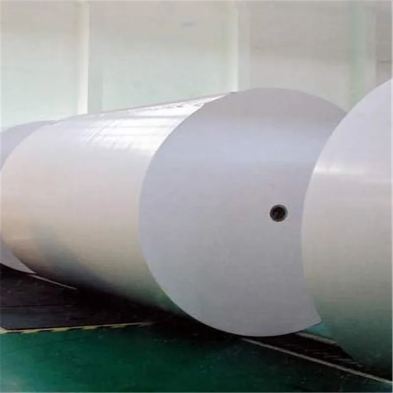 High quality semi gloss white paper c1s paper roll 80gsm 90gsm