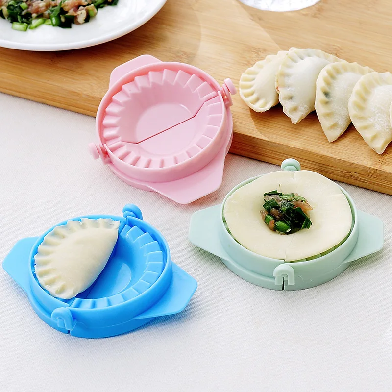 Newest Food Grade PP High-quality Colorful Small Dumpling Press Molds Manual Dumpling Maker for Kitchen