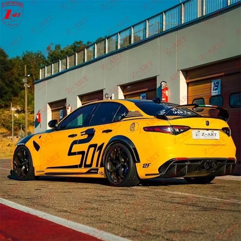 Z-ART Giulia GTAM обвес для Alfa Romeo гоночный 2016-2021 подтяжка тела бамперы в стиле