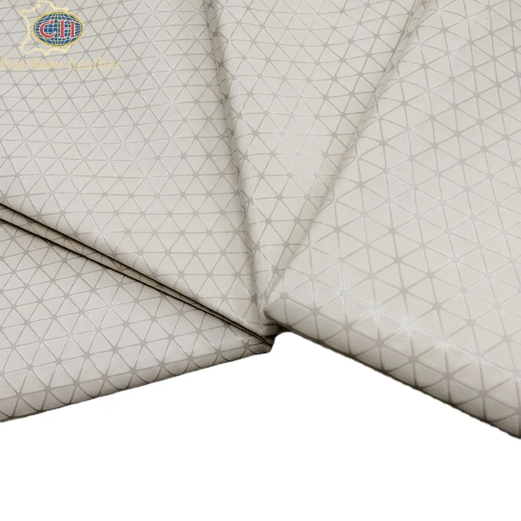 Diamond-shaped oil waxed leather genuine leather mixed breed sheep for garment luggage bags