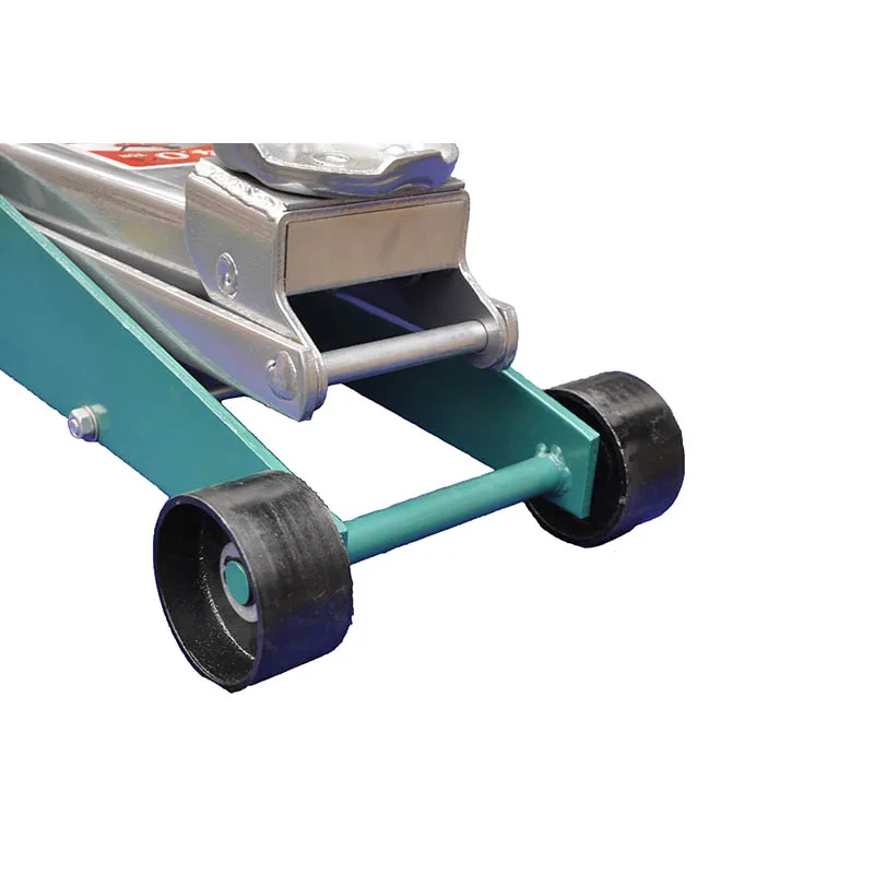 2 тонны портативная Ручная гидравлическая тележка на колесах Напольный домкрат для автомобиля