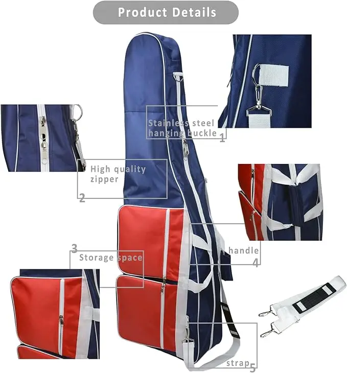 Sword Fencing Sports Equipment Bag Fencing Protective Bag Custom Sward Fencing Equipment Strap Bag