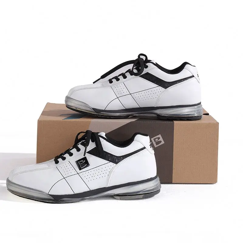 High quality sole bowling shoes Customizable logo White bowling shoes