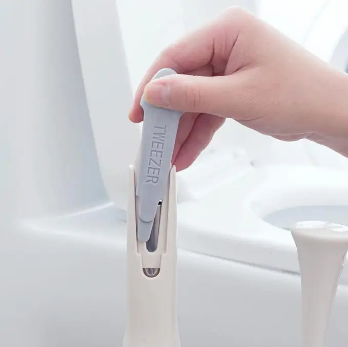 Вантуз для унитаза и миска кисти комбо для ванной трубы для очистки канализационных труб, белые, красные, 1 комплект