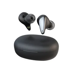 Universal Phone Control Customize embossment logo Metallic Glossy earbuds wireless earphone in ear earphone