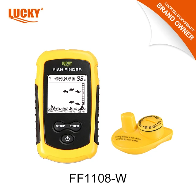 LUCKY FF1108-W Portable Wireless Sonar Fish Finder