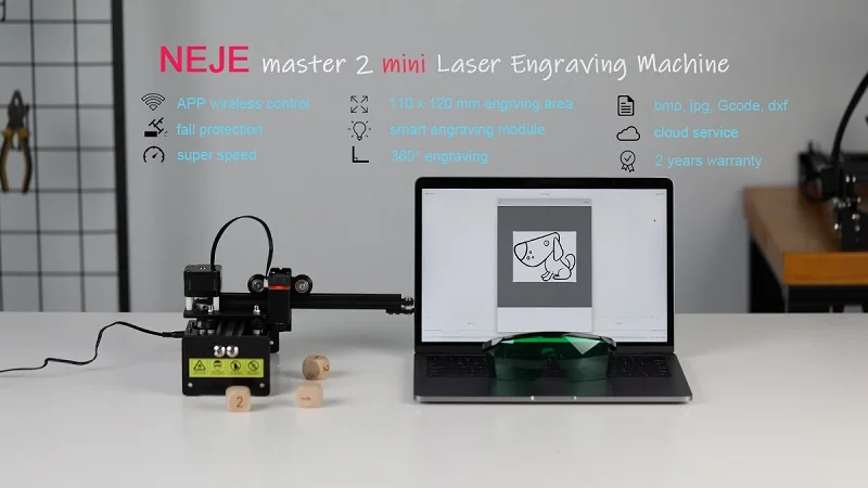 Neje Master  Cnc Laser Engraving Machine/Laser Engraver Wood Router
