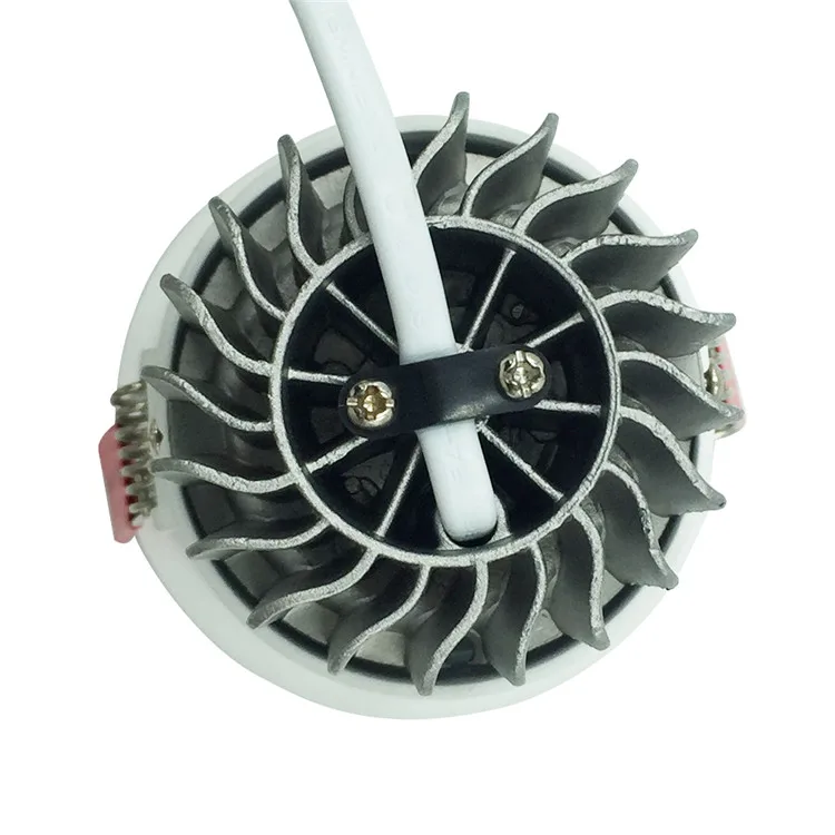 Baron hot sell  commercial  Anti glare  5w,10w,20w embedded led ceiling downlight  for office club hotel hospital