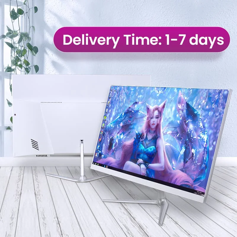 Desktop computer core i3 i5 i7 i9 all in one smart tv computer all-in-one pc 21.5 inch touch screen desktop monoblock pc