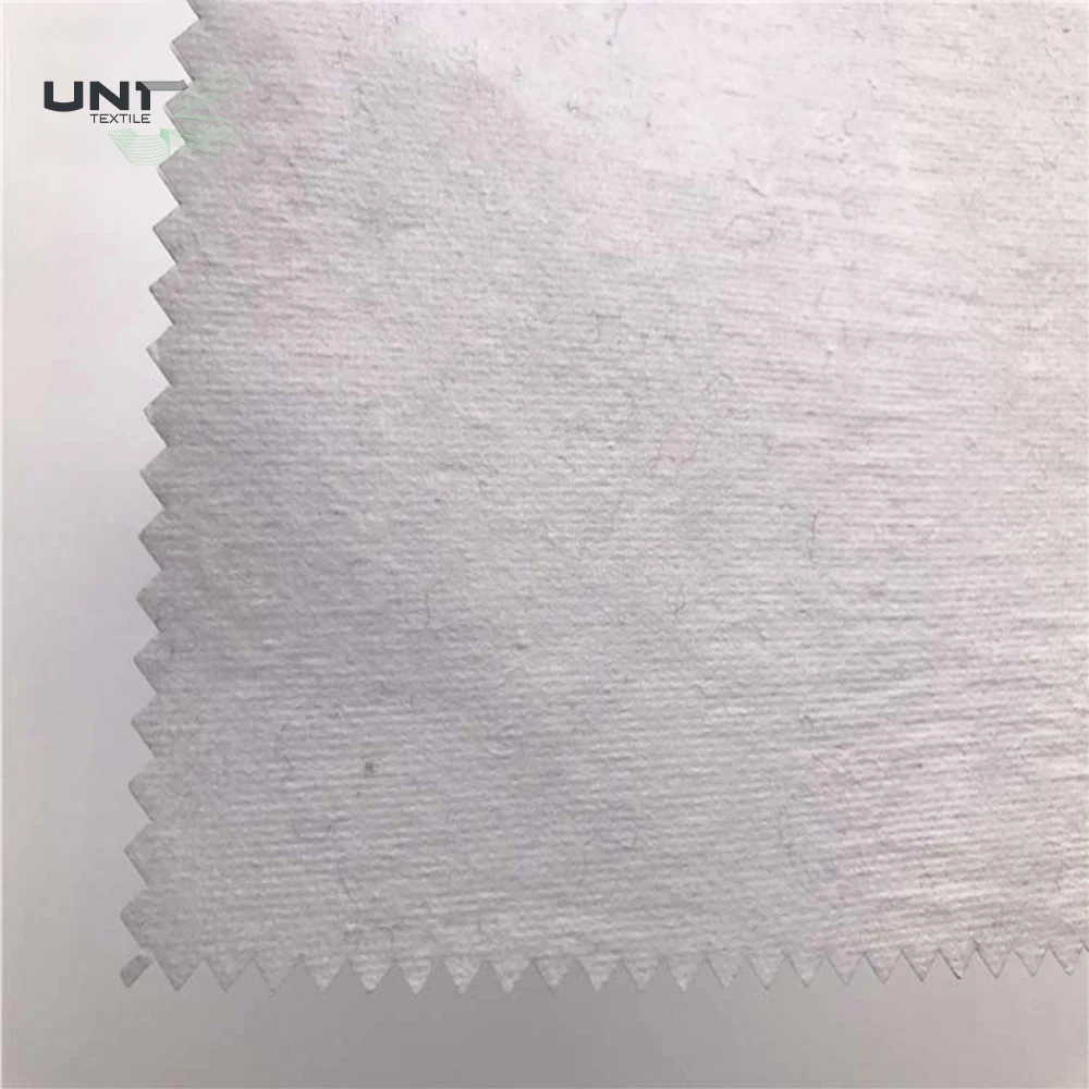 80gsm 1080E extra white easy tear away embroidery lining backing paper 1025E recycle cotton nonwoven backing fabric