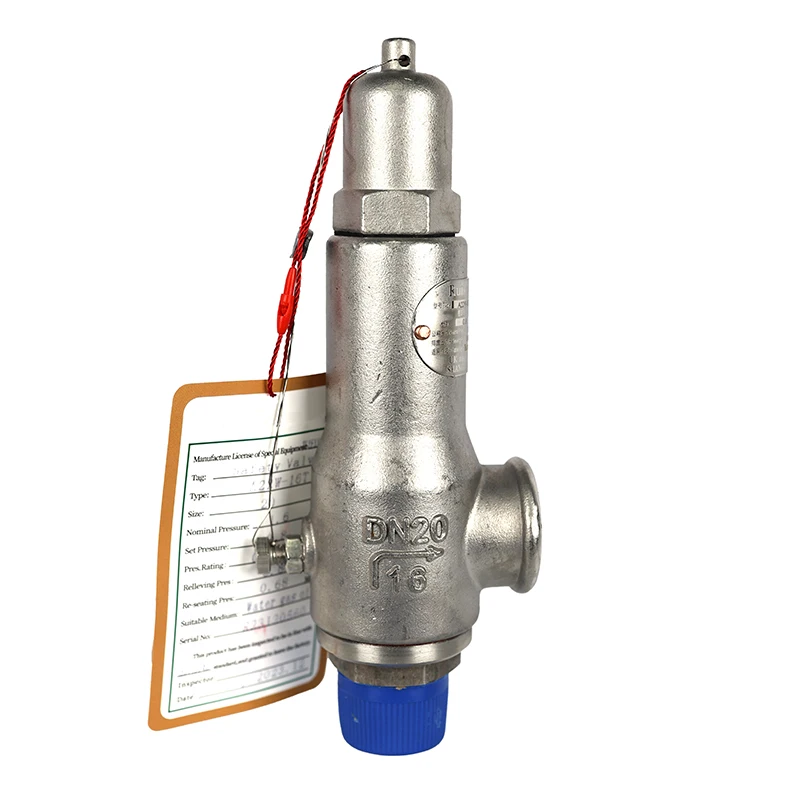 China Manufacturer Spring Safety Valve Stainless Steel high temperature valve 304/316