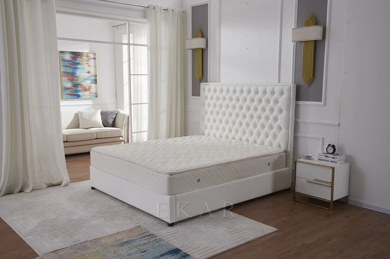 Headboard Solid Wood Pink Queen Princess Bed King Size Bed