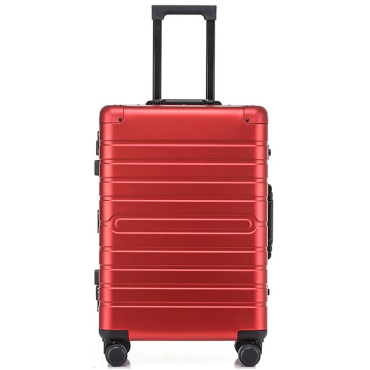 
spinner Casual Genuine Leather Carry-on Business leather luggage Suitcase Luggage 