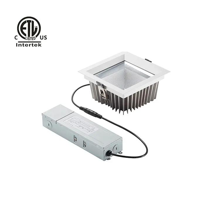 Daytonled Saturn IP65 Series Round Square ETL List North America Architectural commercial anti-glare Ra90 led downlight 10w