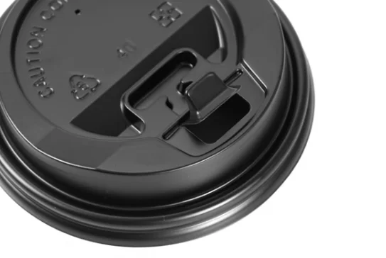 80mm diameter disposable sharp mouth  cup lid plastic cup lid hot and cold drink coffee cup