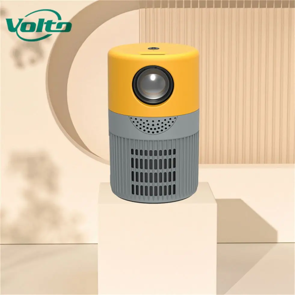 Нефритовый проектор для тренировки реакции, карманный мини-проектор для домашнего кинотеатра, перезаряжаемый проектор Acrojoy