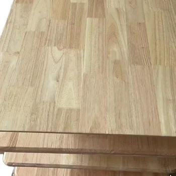 Hot hot hot Cheap tropical wood RUBBER FINGER JOINTS BOARDS density 680kg/m3