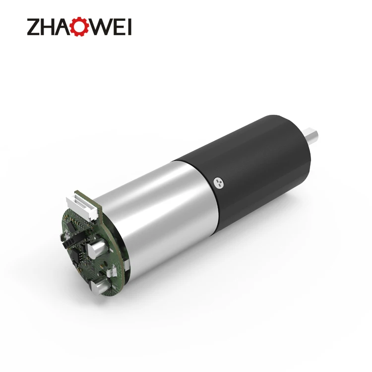 24V 28mm High torque 50kg.cm 12v 24v Micro Reduction brushless dc Gearbox Motor with encoder for car Tailgate control