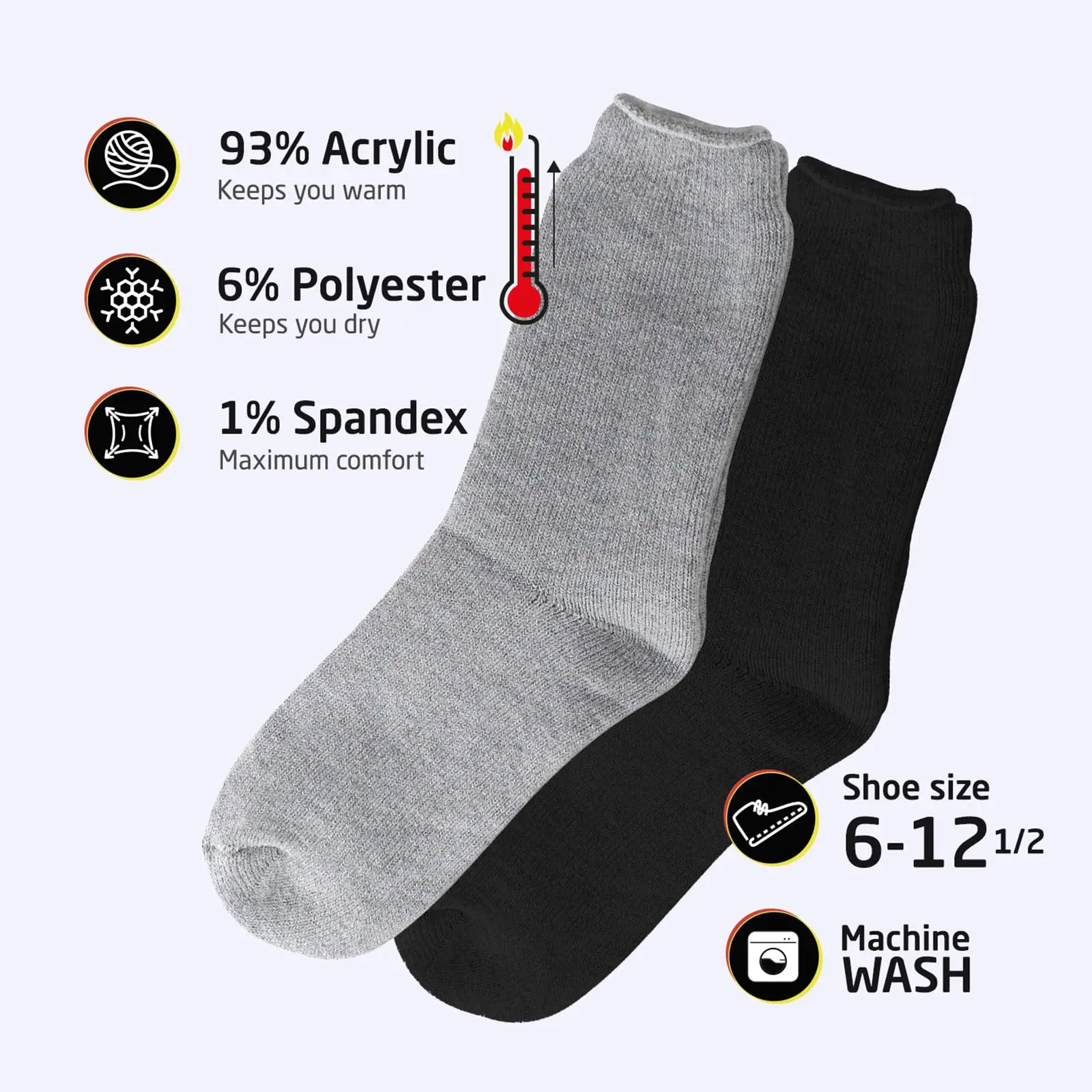 Thermal Angora Wool Socks  For Men And Women