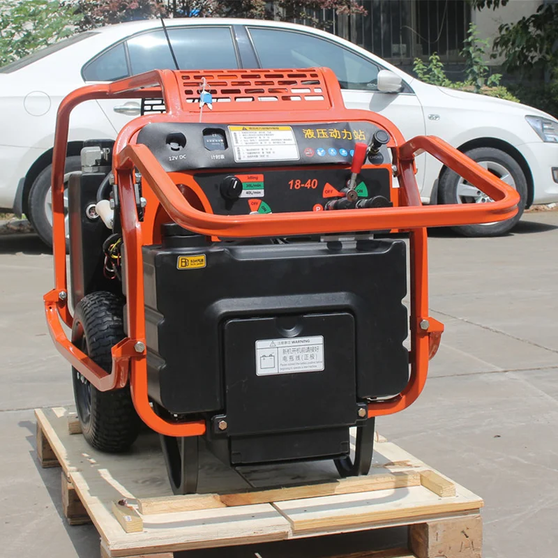 Портативный генератор гидравлическая электростанция аварийный гидравлический блок питания 13 18 30 л.с.