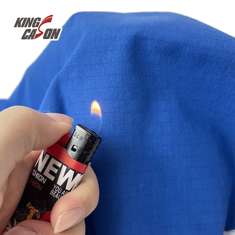 Kingcason Uniform Warp Knit Polyester Jersey Fabrics Custom Pajamas Shimmer Viscose Blazer Aramid Fabric