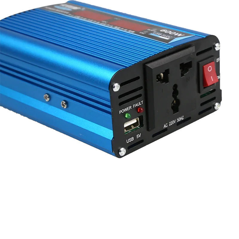 Solar power inverter 600w 12v 24v dc to ac 110v 230v modified sine wave inverter for solar panels