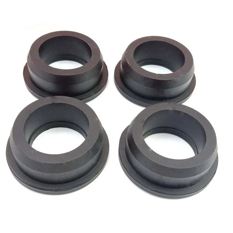 High Performance Compact Plug Screw Hole Rubber Silicone Stopper for Industrial Mini Black Double Sided Plastic Bag Use