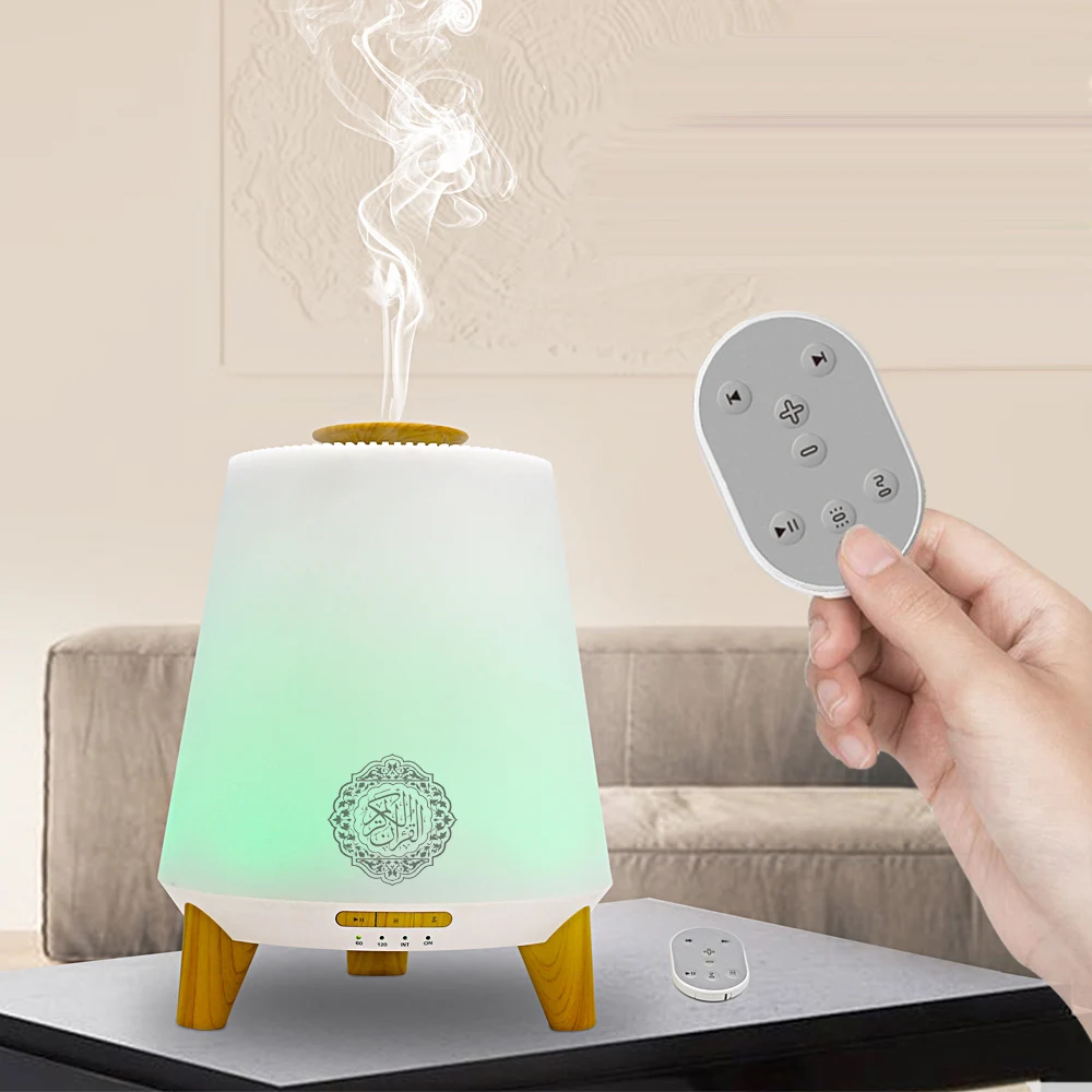 Smart Bodyworks Aromatherapy Holy Digital Quran Player Bluetooth Lamp Reader Quran Speaker Essential Oil Aroma Diffusers
