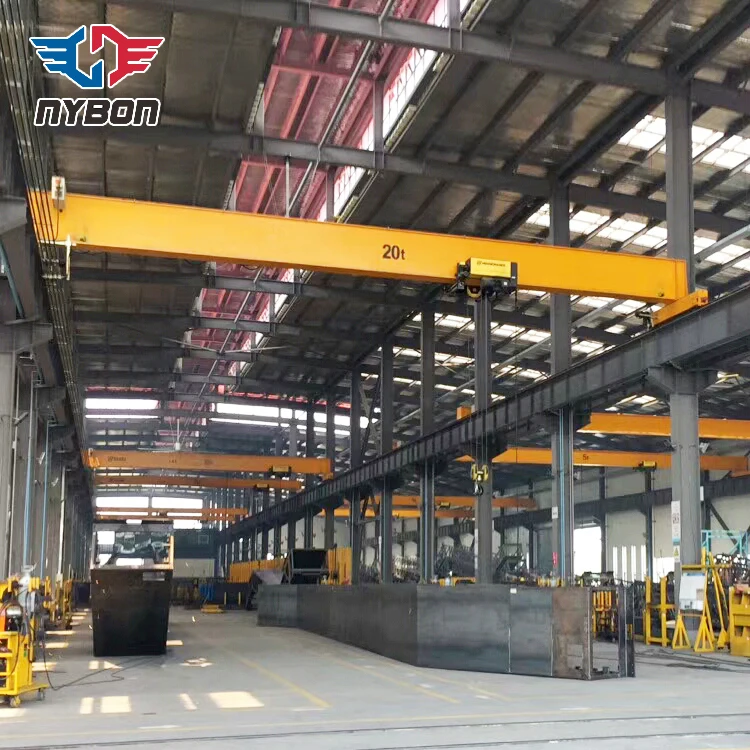 Monorail Travelling Single Beam 5 Ton 10 Ton 20 Ton 30 Ton European Overhead Crane