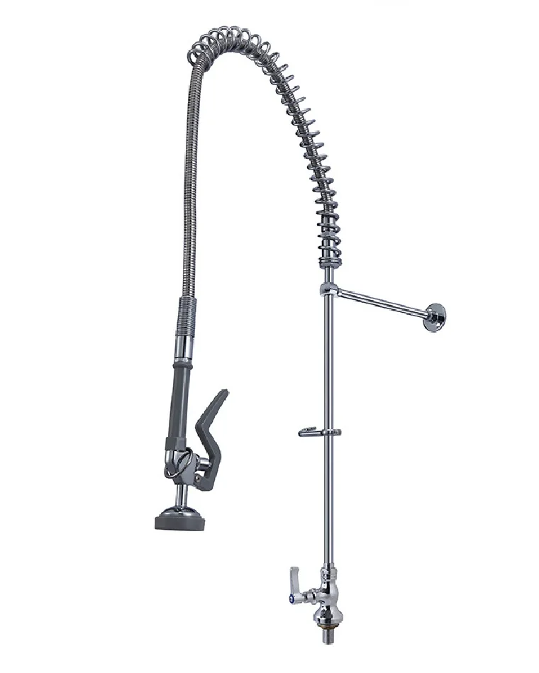 Deck Mounted Commercial Kitchen Pre rinse Faucet Pull Out Pull Down Kitchen Spray Tap For Sink Dishwasher Mixers Faucets