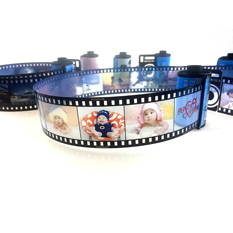 Film cassette production of film and making film albums for specialized customized gifts