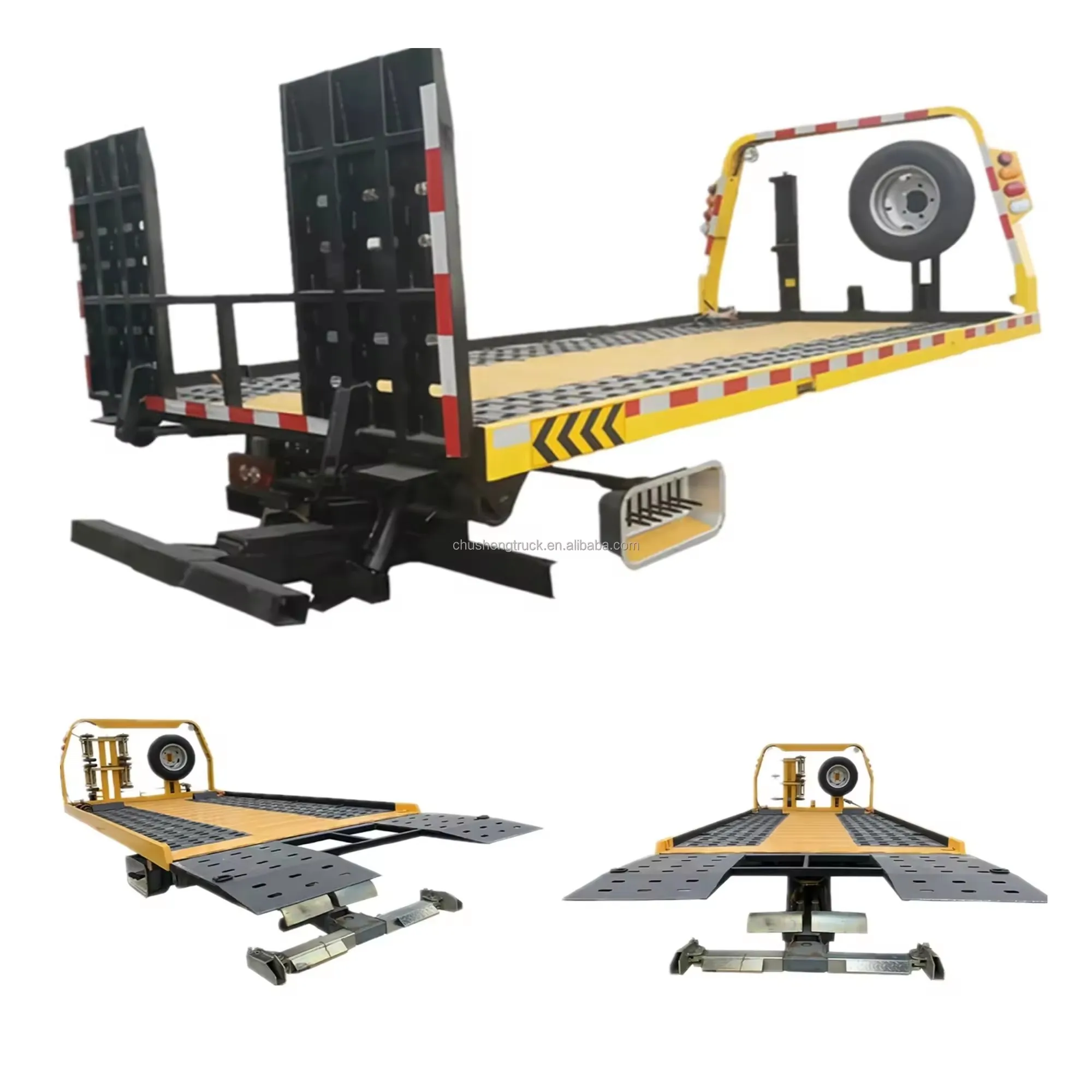 CKD SKD 10TONS 8tons 6ton Breakdown Wrecker tow truck High quality flatbed wrecker truck body for sale