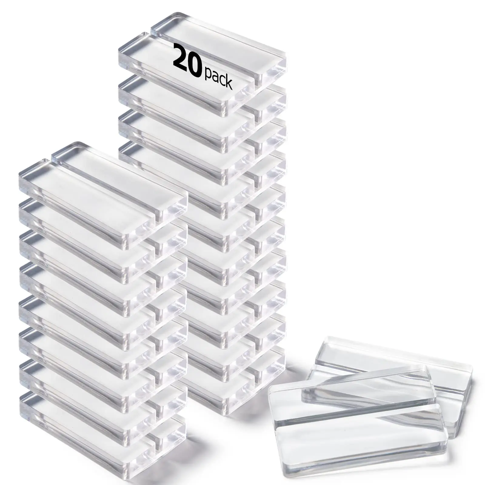 Acrylic Sign Holders Clear Place Card Holders Table Numbers Display Stands With Card Slot For Wedding